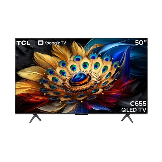 TCL TV 50 นิ้ว รุ่น50C655 4K GOOGLE TV C655 (2024)